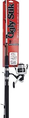 Ugly Stik Complete Spincast Reel and Fishing Rod Kit